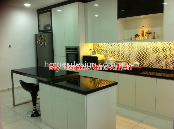 Mutiara rini scientex Kitchen Cabinet Design Skudai, Johor Bahru (JB), Malaysia. Design, Manufacturer, Supplier, Wholesale | My Homes Renovation