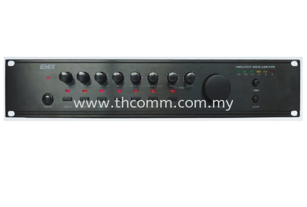 Emix EMMA-8000 Serier Zone Mixer Amplifier  Emix Sound System   Supply, Suppliers, Sales, Services, Installation | TH COMMUNICATIONS SDN.BHD.