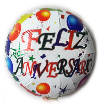 Foil 18" Feliz Anniversary