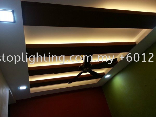  Plaster Ceiling Taman Bukit Indah Johor Bahru JB Skudai Renovation | One Stop Lighting & Renovation