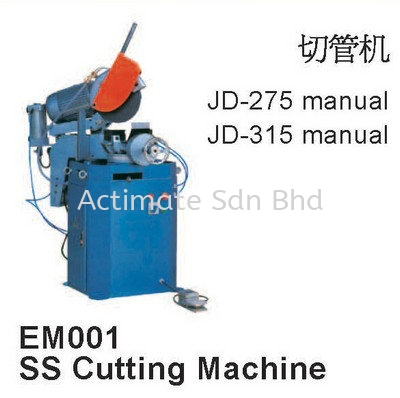 SS Cuting Machine Machine Malaysia, Puchong, Selangor. Suppliers, Supplies, Supplier, Supply, Manufacturer | Actimate Sdn Bhd