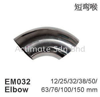 Elbow Part Stainless Steel Accessories Malaysia, Puchong, Selangor. Suppliers, Supplies, Supplier, Supply, Manufacturer | Actimate Sdn Bhd