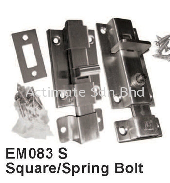 Square / Spring Bolt Locks / Bolts Stainless Steel Accessories Malaysia, Puchong, Selangor. Suppliers, Supplies, Supplier, Supply, Manufacturer | Actimate Sdn Bhd