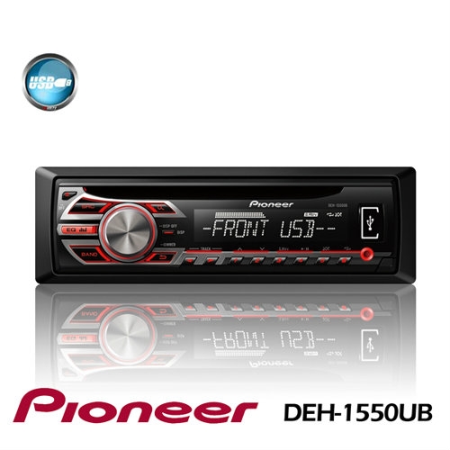 Pioneer DEH-1550UB CD Receiver with Front USB Port CD Player Car Audio  System Kajang, Seri