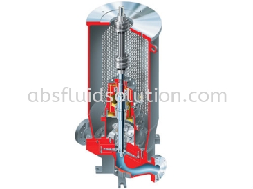 HWMA ISO 13709/API 610 (OH3) Vertical In-line, Low-Flow, High-Head Overhung API Process Pump