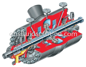 CN Radially Split, Diffuser Casing, Single-Stage Nuclear Pump