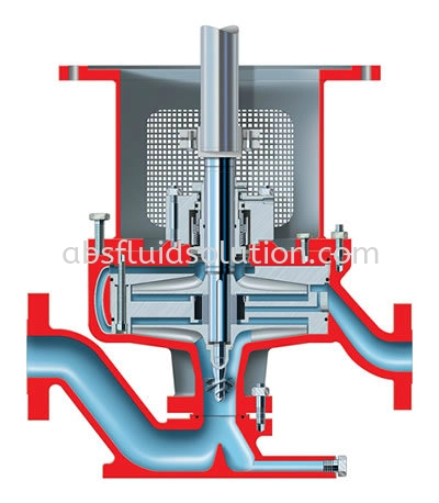 WMA2 Two Stage, Rigidly Coupled, Vertical In-line, Low-Flow, High-Head Process Pump