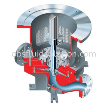 WMA ISO 13709/API 610 (OH4) Rigidly Coupled, Vertical In-line, Low-Flow, High-Head Process Pump