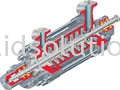 WX Between Bearings, Single Case, Radially Split, Multistage, Ring Section Pump