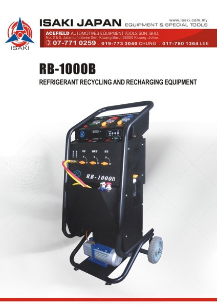 RB 1 Car Air-Con Machine Malaysia, Petaling Jaya (PJ), Selangor. Supplier, Suppliers, Supply, Supplies | Afield Hardware & Machinery Sdn Bhd