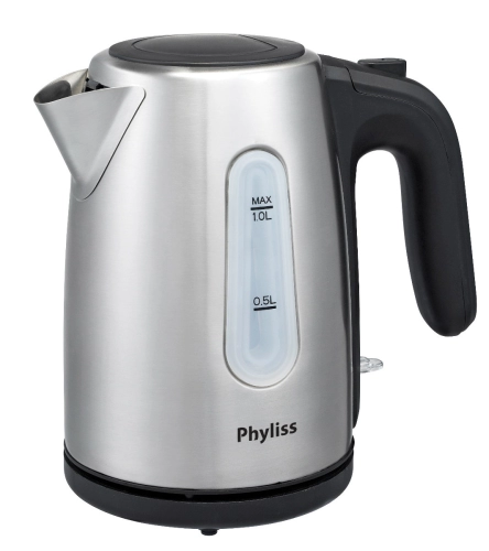 Phyliss Kettle 1L Stainless Steel (PKS 1010)