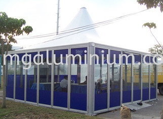  Modular Aluminium Air-Cond Tent   Design, Installation, Supply | MG Aluminium & Glass Works