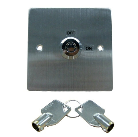 Stainless Steel Door Release Key Switch DOOR ACCESS CONTROL Kluang, Johor, Malaysia. Suppliers, Supplies, Supplier, Supply | Gurkha Security Integrated System