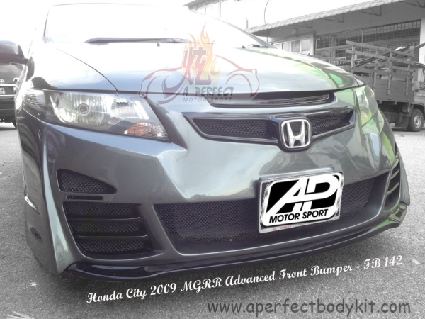 Honda City 2008 MGRR Advanced Front Bumper  City 2008  Honda Johor Bahru JB Malaysia Body Kits | A Perfect Motor Sport