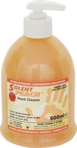 Hand Cleanser Luxury Peach 2ltr, SOL7802620Z Hand And Skin Care Solent Cleaning And Hygiene Johor Bahru (JB), Malaysia, Desa Cemerlang Supplier, Suppliers, Supply, Supplies | Brilliance Trading Sdn Bhd