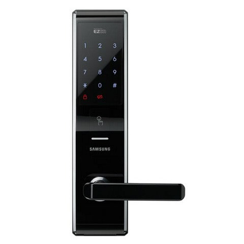 Samsung SHS-5230 Fingerprint Lock Samsung Digital Door Lock Singapore Supplier, Supplies, Provider | Sweet Home Integration Pte Ltd