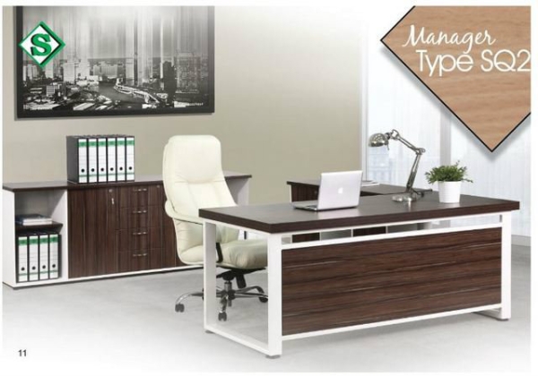 Manager Type SQ2 Office Table - S Series Malaysia, Selangor, Kuala Lumpur (KL), Puchong Supplier, Suppliers, Supply, Supplies | Kenwei Office System Sdn Bhd