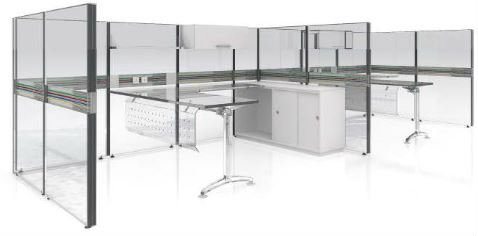 Cable Management Office Table - VS Series Malaysia, Selangor, Kuala Lumpur (KL), Puchong Supplier, Suppliers, Supply, Supplies | Kenwei Office System Sdn Bhd