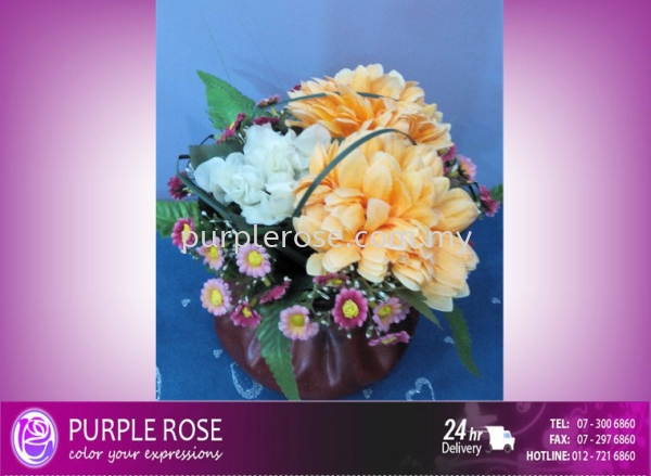 Vase Arrangement Set 100(SGD36) Vase Arrangement Johor Bahru (JB), Malaysia, Singapore Supply, Supplier, Delivery | Purple Rose Florist & Gifts