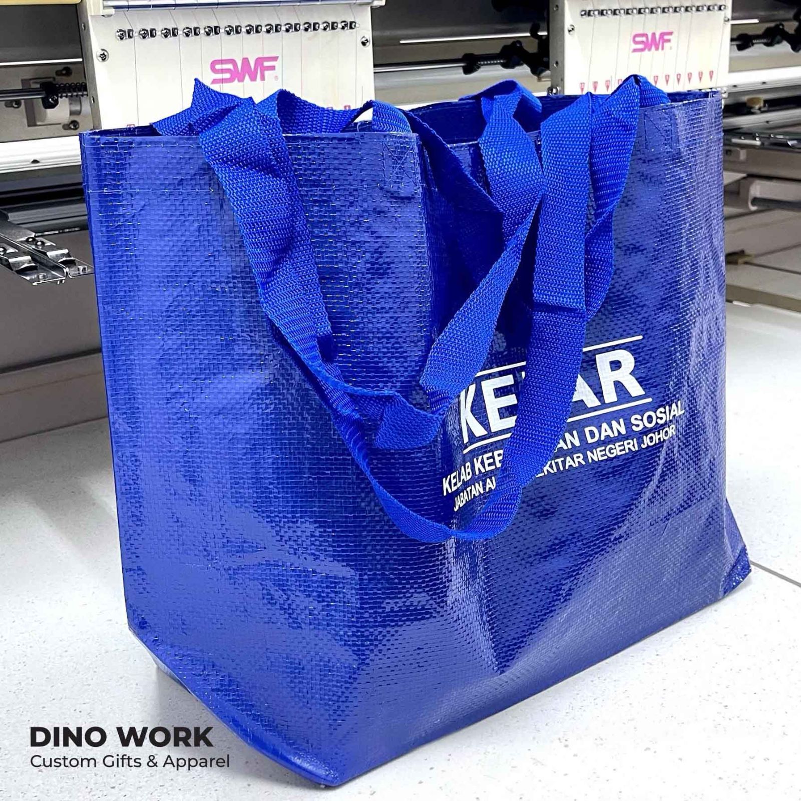 PP Woven Laminated Tote Bag 0130 (Dual-handle Design)