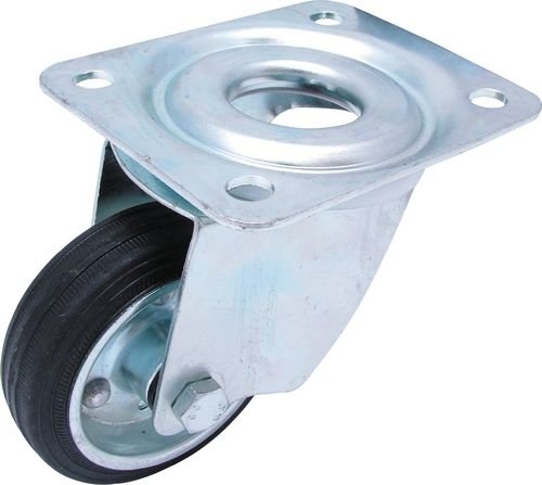 Castors, Black Rubber Tyre Swivel Type With Top Plate 80mm ATL9452525K Black Rubber Tyre Plastic Centre Atlas Johor Bahru (JB), Malaysia, Desa Cemerlang Supplier, Suppliers, Supply, Supplies | Brilliance Trading Sdn Bhd