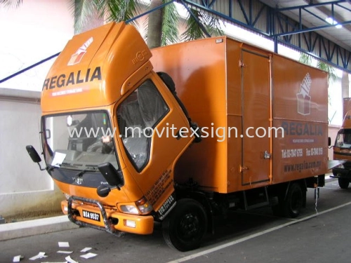 Lorry Advertising logo/lorry wrap design (click for more detail)