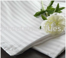 Pillow Case - Satin Stripe 1cm