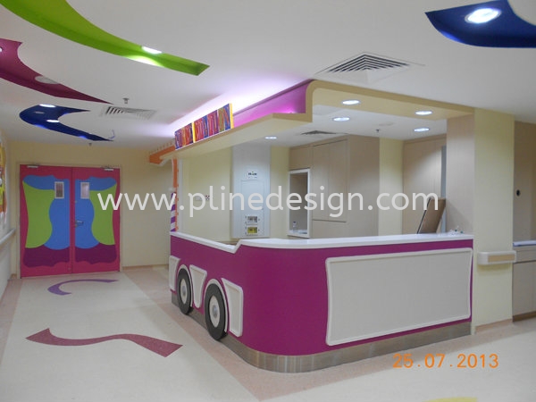  Hospital Paediatric Ward Design 一站式室內设计装修工程   Design & Renovation | P LINE CONSTRUCTION SDN BHD