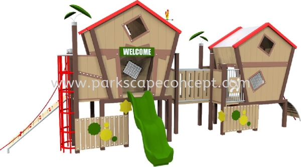 Hutplay "Theme" Play System ISAAC Play System Puchong, Selangor, Kuala Lumpur, KL, Malaysia. Manufacturer, Supplier, Supplies, Supply | Parkscape Concept Sdn Bhd