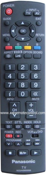 N2QAKB000066 PANASONIC TV REMOTE CONTROL  PANASONIC  TV REMOTE CONTROL Johor Bahru (JB), Malaysia Manufacturer, Supplier | XET Sales & Services Sdn Bhd