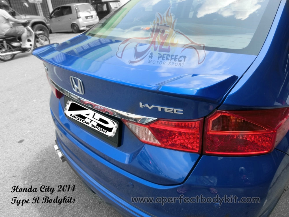 Honda City 2014 Modulo Rear Spoiler Johor Bahru JB Malaysia Body Kits ...
