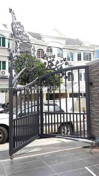 1st 3D Main Gate In Your Malaysia Main Gate Selangor, Malaysia, Balakong, Kuala Lumpur (KL) Service, Supplier, Supply, Installation | Win Yip Gate & Roof Sdn Bhd