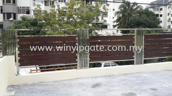 Stainless Steel Balcony Railing Stainless Steel Balcony Railing Selangor, Malaysia, Balakong, Kuala Lumpur (KL) Service, Supplier, Supply, Installation | Win Yip Gate & Roof Sdn Bhd