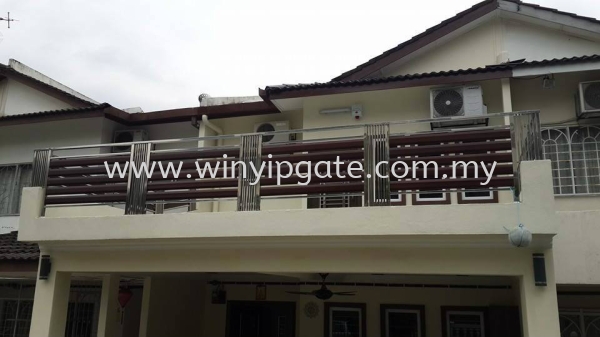 Stainless Steel Balcony Railing Stainless Steel Balcony Railing Selangor, Malaysia, Balakong, Kuala Lumpur (KL) Service, Supplier, Supply, Installation | Win Yip Gate & Roof Sdn Bhd