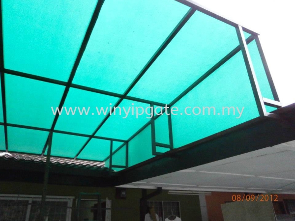 Polycarbonate Stainless Steel / Iron Polycarbonate Stainless Steel / Iron Selangor, Malaysia, Balakong, Kuala Lumpur (KL) Service, Supplier, Supply, Installation | Win Yip Gate & Roof Sdn Bhd