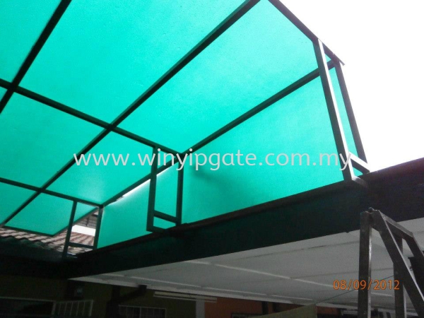 Polycarbonate Stainless Steel / Iron Polycarbonate Stainless Steel / Iron Selangor, Malaysia, Balakong, Kuala Lumpur (KL) Service, Supplier, Supply, Installation | Win Yip Gate & Roof Sdn Bhd