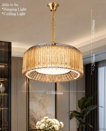 Crystal Pendant Light