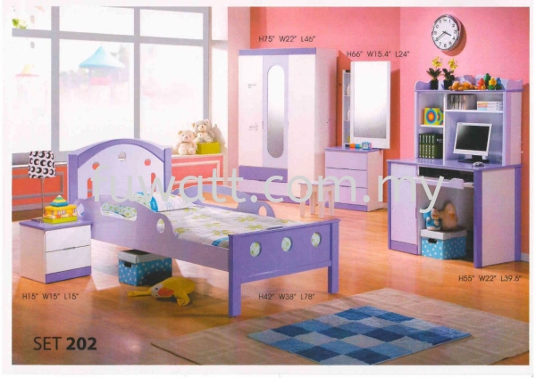  Children Set BEDROOM Kulai, Johor Bahru (JB), Malaysia Supplier, Suppliers, Supply, Supplies | Fu Watt Furniture Trading Sdn Bhd