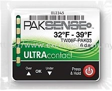 PAKSENSE Ultra Contact Labels 6 Days