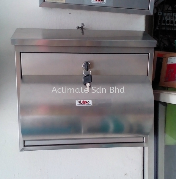 Stainless Steel Letter Box EM HL320 Letter Box Malaysia, Puchong, Selangor. Suppliers, Supplies, Supplier, Supply, Manufacturer | Actimate Sdn Bhd