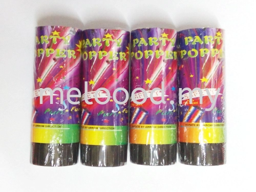 4pcs Party Popper Twist 11cm