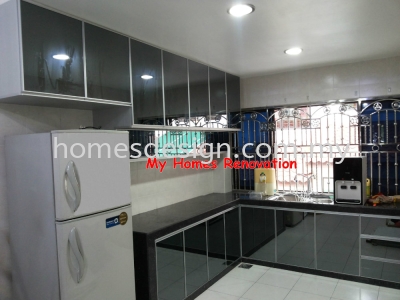 ALUMINIUM KITCHEN CABINET 