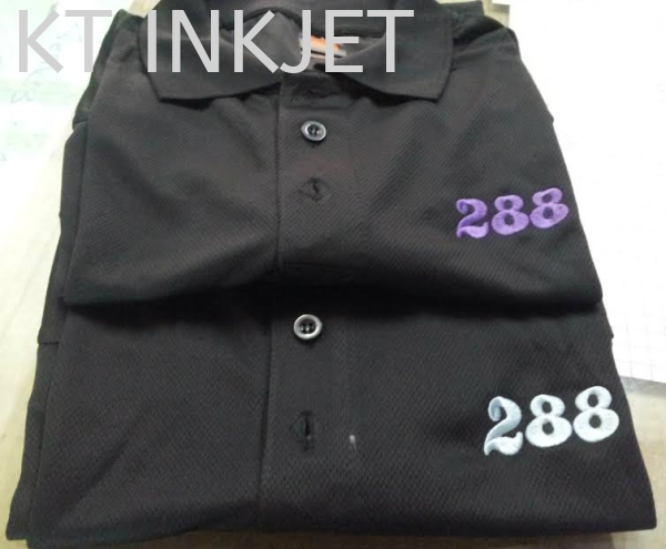 QD06 Unisex (Front view-Logo Embroidery) Material : 100% Microfibre Size : 2XS - 3XL)  Embroidery T- Shirt / Uniform Johor Bahru (JB), Malaysia  Design & Printing Supply | KT Inkjet Printing Marketing