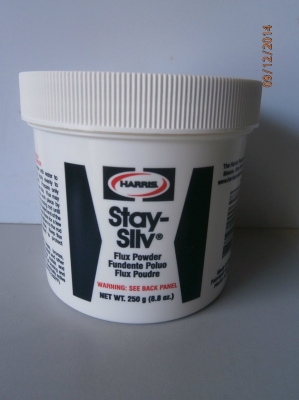 HARRIS STAY-SILV FLUX POWDER (1/2 Ib/250g)