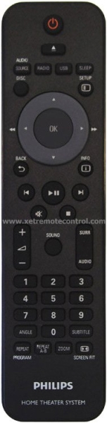 RC26-B0071 ALAT KAWALAN JAUH TEATER RUMAH PHILIPS PHILIPS HOME THEATER REMOTE CONTROL Johor Bahru (JB), Malaysia Manufacturer, Supplier | XET Sales & Services Sdn Bhd