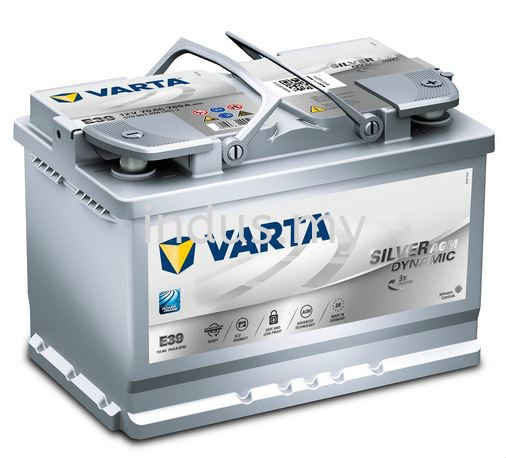 VARTA Battery Silver Dynamic AGM E39 (ETN570901076) VARTA Batteries - Silver  Dynamic AGM Automotive Battery Shah Alam