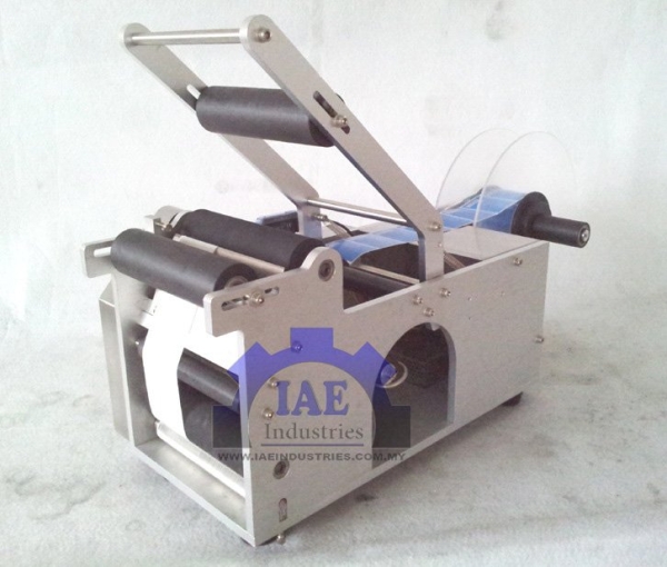 Round bottle semi auto labelling machine Labelling Machine Seri Kembangan, Selangor, Kuala Lumpur, KL, Malaysia. Supplier, Manufacturer, Repair | IAE Industries Trading & Services