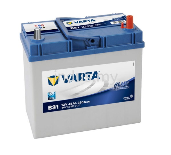 VARTA Battery Blue Dynamic B31 (ETN545155033) VARTA Batteries - Blue Dynamic Automotive Battery Shah Alam, Selangor, Kuala Lumpur, KL, Malaysia. Supplier, Supplies, Supply, Distributor | Indusmotor Parts Supply Sdn Bhd