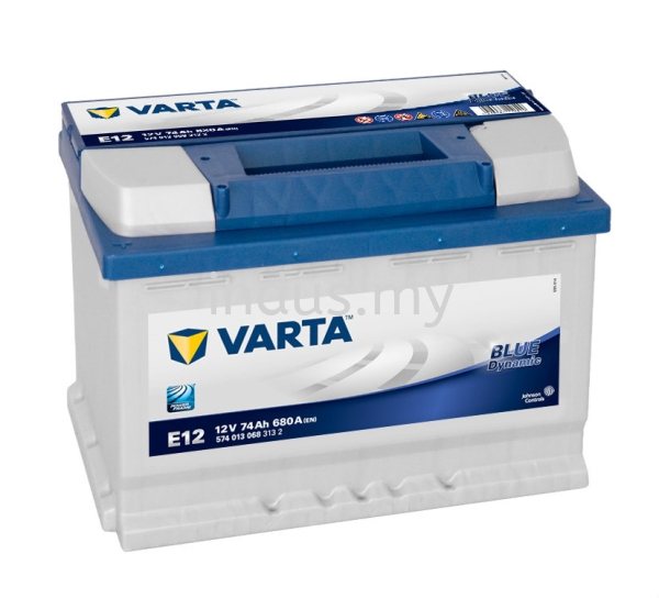 VARTA Battery Blue Dynamic E12 (ETN574013068) VARTA Batteries - Blue Dynamic Automotive Battery Shah Alam, Selangor, Kuala Lumpur, KL, Malaysia. Supplier, Supplies, Supply, Distributor | Indusmotor Parts Supply Sdn Bhd