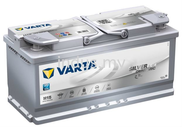 Silver Dynamic AGM VARTA Battery H15 (ETN-605901095) VARTA Batteries - Silver Dynamic AGM  Start-Stop Battery Shah Alam, Selangor, Kuala Lumpur, KL, Malaysia. Supplier, Supplies, Supply, Distributor | Indusmotor Parts Supply Sdn Bhd